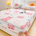 Quilted Thickened Sheet Single Piece Bed Cover Non-Slip Fixed Dustproof Full Wrap Protector For Simmons Mattress_maomaolike.com