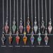 Natural Stone Spirit Pendulum Pendant Latticed Chain Energy Luck Mysterious Reiki Resin For Jewelry Making Accessories_maomaolike.com