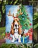 Basset Hound Christmas Reindeer Garden Flag Mailbox Flag Decorative Yard Flag Banner Outside Patio Artwork Yard Flower Beds, Garden Size, Multicolor_maomaolike.com