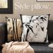 New Chinese Style Bamboo Sofa Living Room Light Luxury High-end Cushion Office Backrest Lumbar Chair Pillow Cover_maomaolike.com