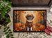 Tibetan Spaniel Fall Doormat Front Door Mat Indoor Outdoor Rugs For Entryway, Non Slip Washable Low Pile, 24H X 36W_maomaolike.com