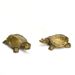 Copper-Plated Street Stall Small Ornament Chinese Classical Tea Pet Turtle Metal Solid Retro Cultural Play Collectible_maomaolike.com