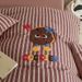 Wholesale INS Girl Heart Cute Cartoon Towel Embroidered Pure Cotton Four-Piece Set Soft All-Cotton Double Layer Yarn 4-Piece Beddi_maomaolike.com