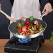 SOGA Stainless Steel Fry Pan 26cm Frying Pan Induction FryPan Non Stick Interior_maomaolike.com