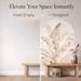 Botanical Arch Wall Mural – Peel & Stick Wallpaper, Waterproof, Removable Decor For Living Room & Bedroom_maomaolike.com