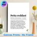 Petta Reddast Icelandic Motivational Phrase Painting Poster, Minimalist Typography & Subtle Floral Accent Poster, Comforting Inspirational Decor For_maomaolike.com