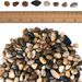 38lbs Decorative Garden Stone Outdoor Landscaping, Walkways, Yard, 1-3 Inch Large Polished River Rocks For Plants Pots, Vases, Crafts_maomaolike.com