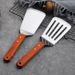 Stainless Steel Household Frying Handheld Flat Griddle Teppanyaki Pancake Cooking Spatula_maomaolike.com