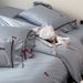 1 French Style 100S Long Staple Cotton Four-Piece Set Romantic Bow Embroidery Ruffle Edge Duvet Cover All-Cotton Bedding_maomaolike.com