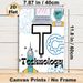 Technology Themed Painting Poster, Vibrant Cartoon Tech Elements Poster, Sleek Tech-inspired Decor Ideal For Home Office, Tech Workspace And Study_maomaolike.com