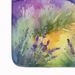 Lavender In Watercolor Memory Foam Kitchen Mat Machine Washable Anti-Fatigue Mat Cushion Comfort Bath Mat Or Kitchen Rug_maomaolike.com