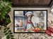 Greyhound The Chef Doormat Front Door Mat Indoor Outdoor Rugs For Entryway, Non Slip Washable Low Pile, 24H X 36W_maomaolike.com