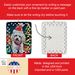 Poodle Christmas Porcelain Ornament Christmas Tree Hanging Decorations For Home Christmas Holiday, Rectangle, Gift, Multicolor_maomaolike.com