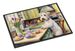 Decorating Easter Sealyham Terrier Doormat Front Door Mat Indoor Outdoor Rugs For Entryway, Non Slip Washable Low Pile, 24H X 36W_maomaolike.com