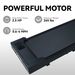 2.5HP Under Desk Treadmill, Portable Walking Pad For Home & Office, Compact Running & Walking Machine With Remote Control, LED Display, Black_maomaolike.com
