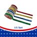 Festive Ribbon Combo - 1cmX3m Christmas Mixed Pack Fo 24pcs_maomaolike.com