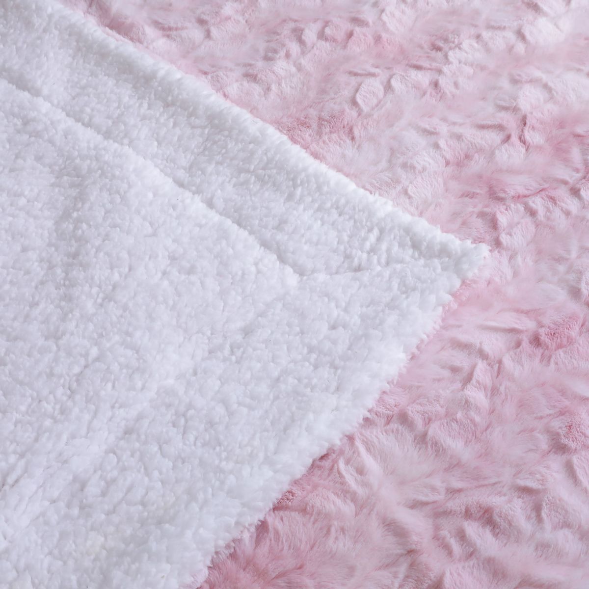 Cross Border Special Supply Pv Velvet Tie Dyed Double Sided Long Plush Lamb Wool Sofa Cover Blanket Spot Wholesale_maomaolike.com