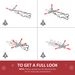 6 Ft Tall Prelit Christmas Tree Douglas Fir Artificial Christmas Tree With Realistic Branches, 250 Warm White LED Lights And 1000 Tips, White_maomaolike.com