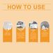Jue-Fish Kitchen Foam Cleaner, Household Kitchen Hood Heavy Oil Foam Cleaner Oil Clean_maomaolike.com