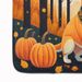Shiba Inu Fall Memory Foam Kitchen Mat Machine Washable Anti-Fatigue Mat Cushion Comfort Bath Mat Or Kitchen Rug_maomaolike.com