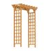 Wooden Arbor, Wedding Arch For Ceremony, Wood Trellis For Plant Climbing, Christmas Decor Pergola For Garden Backyard_maomaolike.com