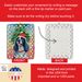 English Setter Christmas Porcelain Ornament Christmas Tree Hanging Decorations For Home Christmas Holiday, Rectangle, Gift, Multicolor_maomaolike.com