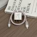 Applicable 16 Charger 15 Charging Head Data Cable Protective Case, Anti-breakage, Bowknot Design For_maomaolike.com