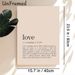 Love-Themed Bible Verse Painting Poster, Minimalist Typography Scripture Poster, Inspirational Spiritual Decor Suitable For Home, Bedroom, Living Room_maomaolike.com