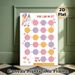 Unicorn Themed Reward Chart Painting Poster, Pastel-colored Cute Cartoon Unicorn With Balloons Poster, Motivational Progress-tracking Design To_maomaolike.com