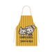 Harada Haru Collaboration Striped Apron Kitchen Household Oil-Proof 2024 New Trendy Cute Cooking_maomaolike.com