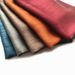 Unisex Natural crepe monochrome long pirn crepe silk scarf Scarf_maomaolike.com