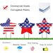 8Pcs 4th Of July Yard Sign With 16pcs Stake USA Flag Star Shape Memorial Day Lawn Decor For Independence Day Patriotic Party Supplies_maomaolike.com