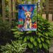 Wheaten Terrier Christmas Reindeer Garden Flag Mailbox Flag Decorative Yard Flag Banner Outside Patio Artwork Yard Flower Beds, Garden Size, Multicolor_maomaolike.com