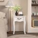 Wooden Nightstand With A Drawer,Storage End Table For Bedroom,Bathroom,Livingroom_maomaolike.com