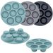1pc, Collapsible Silicone Air Fryer Cake Pan and Muffin Mold-7 Inch, Easy to Clean, Perfect for Cupcakes, Egg Bites, Kitchen Gadget and Baking Tools_maomaolike.com