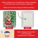 Corgi Christmas Porcelain Ornament Christmas Tree Hanging Decorations For Home Christmas Holiday, Rectangle, Gift, Multicolor_maomaolike.com