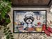 Havanese The Chef Doormat Front Door Mat Indoor Outdoor Rugs For Entryway, Non Slip Washable Low Pile, 24H X 36W_maomaolike.com