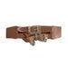 Unisex Ladies Fashion Western Style carving loose tight buckle adjusting waist wrap cowgirl elastic plus size waist wrap_maomaolike.com