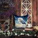 Blue Heron Under The Moonlight Throw Pillow Machine Washable, Indoor Outdoor Decorative Pillow For Couch, Bed Or Patio, 18Hx18W_maomaolike.com