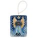 Puli My Angel Porcelain Ornament Christmas Tree Hanging Decorations For Home Christmas Holiday, Rectangle, Gift, Multicolor_maomaolike.com