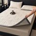 Milk Velvet Winter Coral Fleece Thickened Pad Quilt Student Dormitory Mattress Blanket Bedding_maomaolike.com