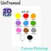 Maori Color Chart Painting Poster, Bright Rounded Color Swatch Poster, Practical Tool For Learning Maori Color Terms, Ideal For Language Learning_maomaolike.com