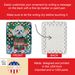 Bichon Frise Christmas Porcelain Ornament Christmas Tree Hanging Decorations For Home Christmas Holiday, Rectangle, Gift, Multicolor_maomaolike.com