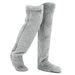 Autumn And Winter Teddy Bear Floor Socks Long Socks Knee Warm High Socks Girls_maomaolike.com