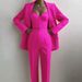 Women's clothing new high quality casual temperament commuting fashion professional women's suit plus bra pants suit_maomaolike.com
