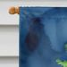 Black Cocker Spaniel Christmas Reindeer House Flag Large Porch Sleeve Pole Decorative Outside Yard Banner Artwork Wall Hanging, Polyester, House Size, Multicolor_maomaolike.com