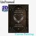Gothic Skeleton Love Painting Poster, Vintage Dark Gothic Style Poster, Romantic Skeleton Heart With Quote & Spider Web Design, Ideal For Bedroom And_maomaolike.com