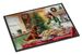 Irish Setter Christmas Cookies Doormat Front Door Mat Indoor Outdoor Rugs For Entryway, Non Slip Washable Low Pile, 24H X 36W_maomaolike.com