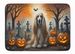 Afghan Hound Spooky Halloween Memory Foam Kitchen Mat Machine Washable Anti-Fatigue Mat Cushion Comfort Bath Mat Or Kitchen Rug_maomaolike.com