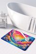 Stock, Or Gillyflower In Color Memory Foam Kitchen Mat Machine Washable Anti-Fatigue Mat Cushion Comfort Bath Mat Or Kitchen Rug_maomaolike.com